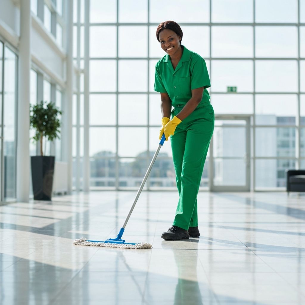 Professional floor care service