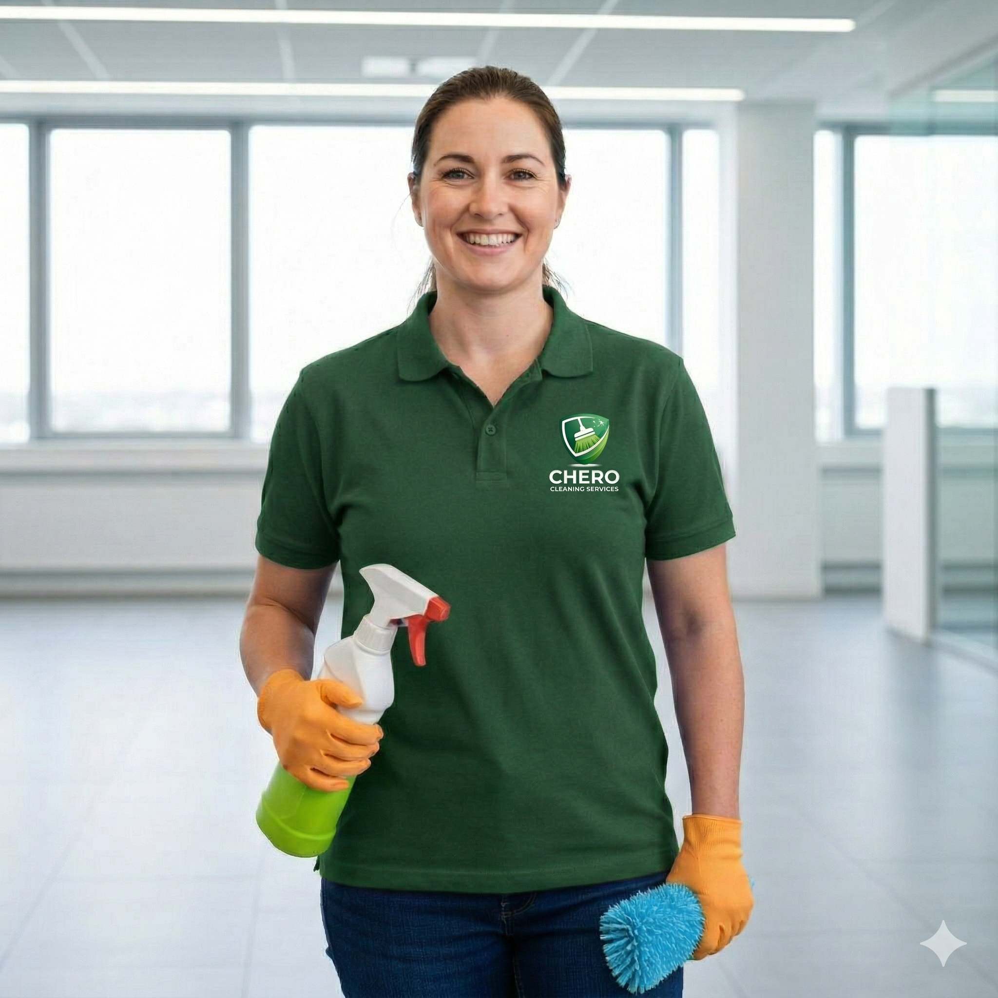 Professional cleaner from Chero Cleaning Services
